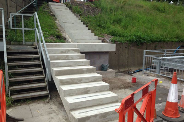 External Staircase, Widnes Council